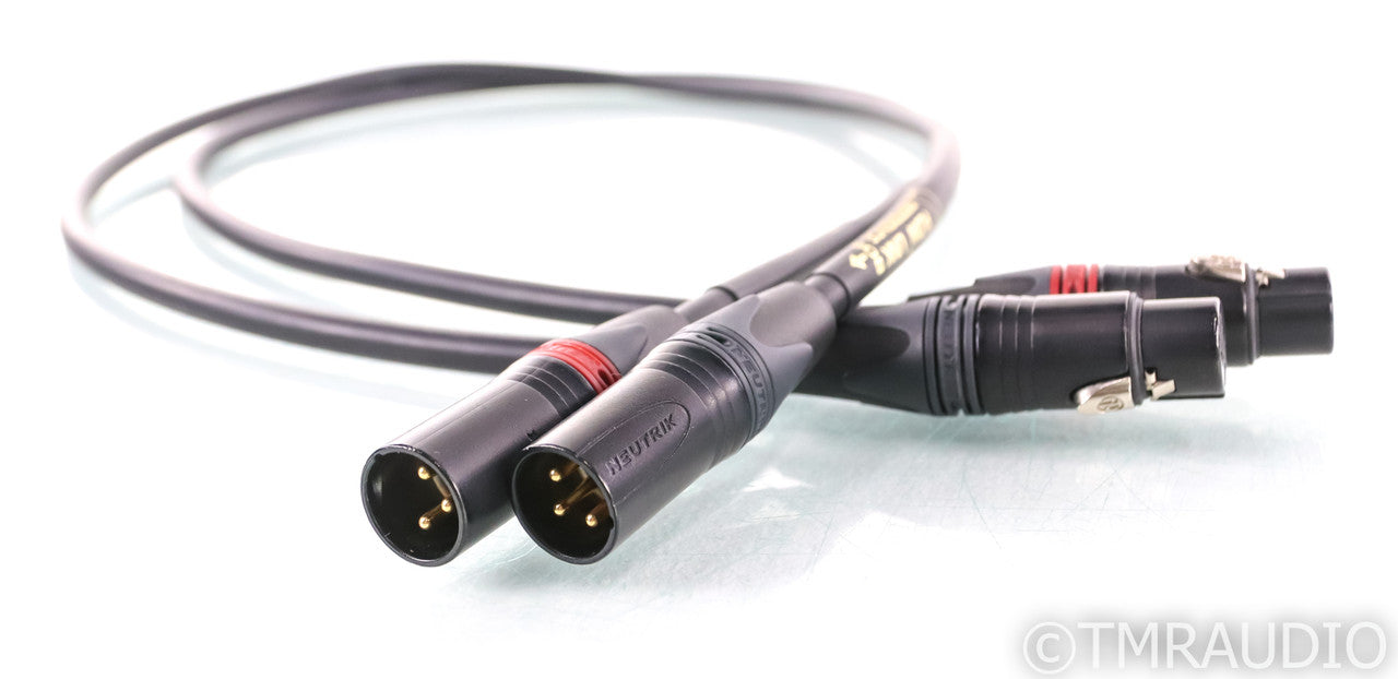 Driade XLR Flow Link Reference 808 XLR Cables; 1m Pair Balanced Interconnects; 1m Pair Balanced Interconnects