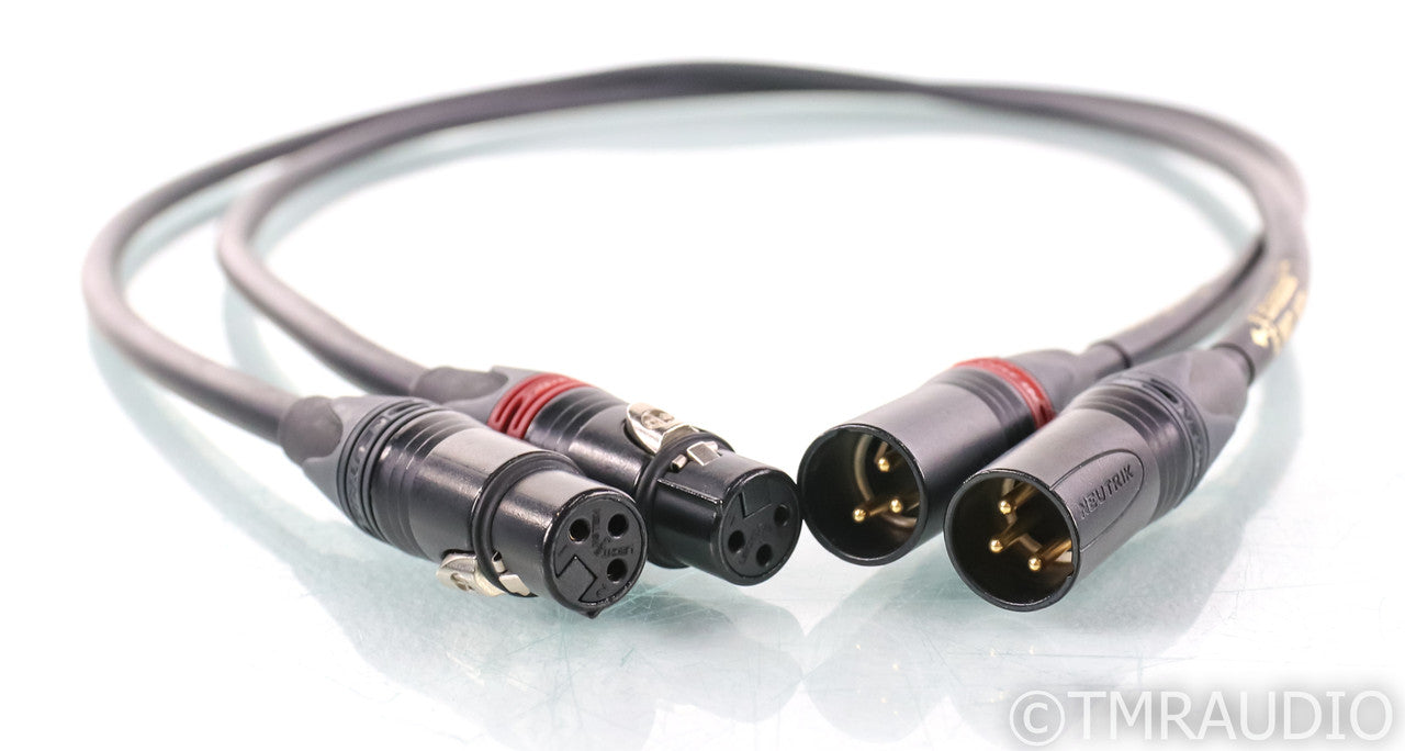 Driade XLR Flow Link Reference 808 XLR Cables; 1m Pair Balanced Interconnects; 1m Pair Balanced Interconnects