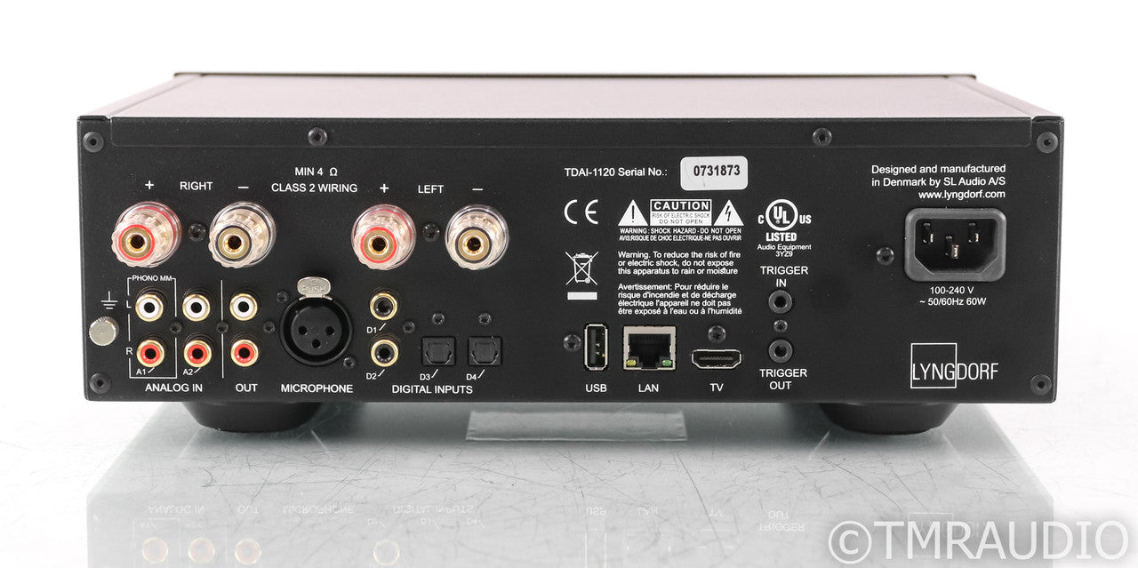 Lyngdorf TDAI-1120 Wireless Streaming Integrated Amplifier; TDAI1120 (No Remote); TDAI1120 (No Remote)