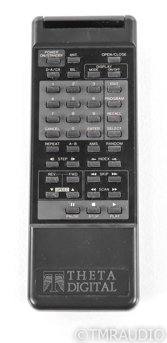 Theta Digital Data Series II Laser Disc Player; Black; Remote; Black; Remote