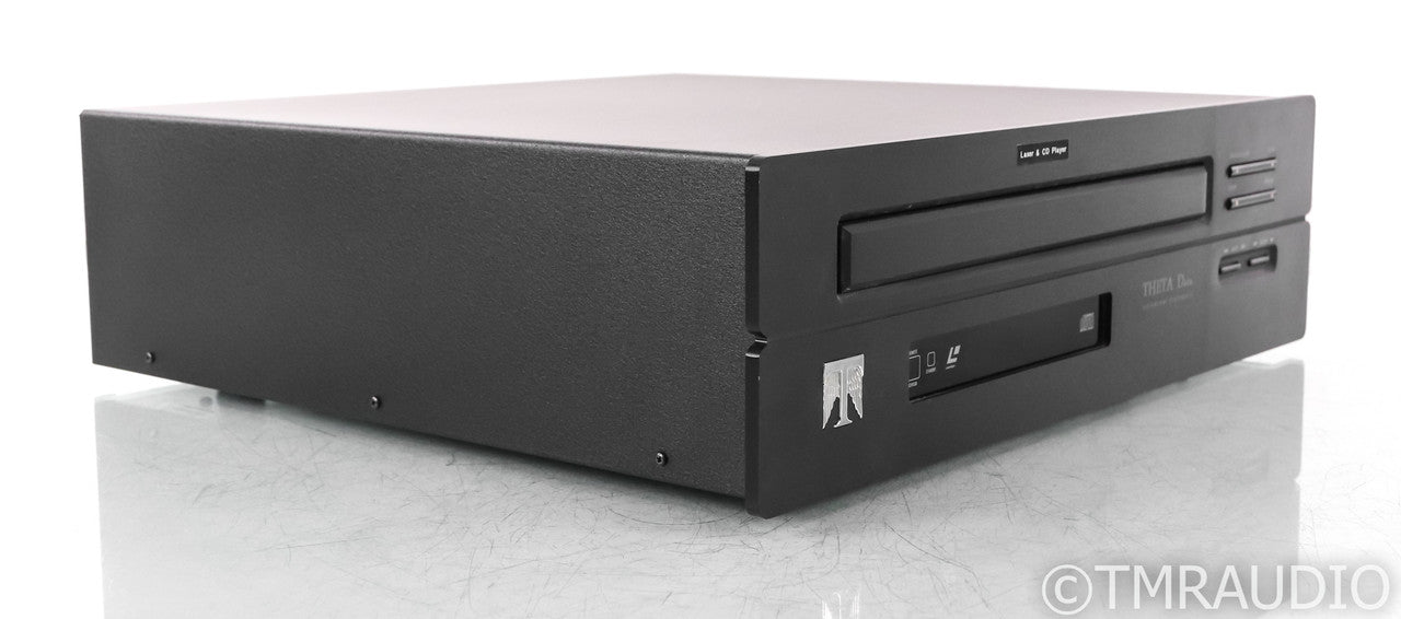 Theta Digital Data Series II Laser Disc Player; Black; Remote; Black; Remote