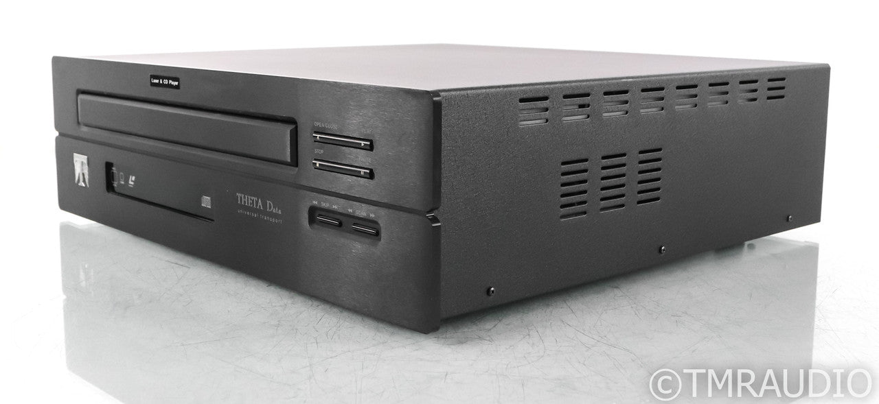 Theta Digital Data Series II Laser Disc Player; Black; Remote; Black; Remote