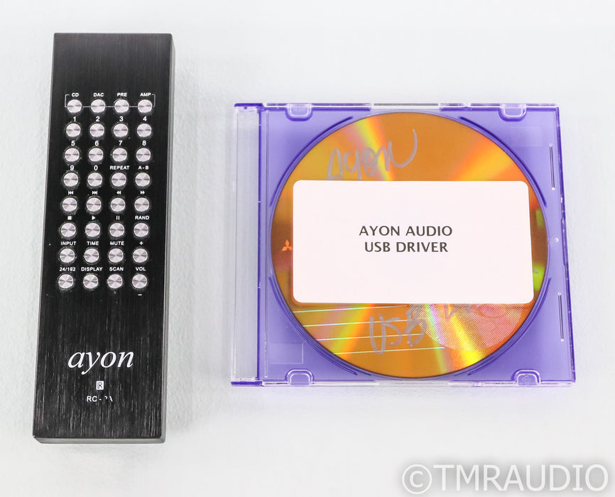 Ayon CD-5s Tube CD Player; CD5s; Remote; CD5s; Remote