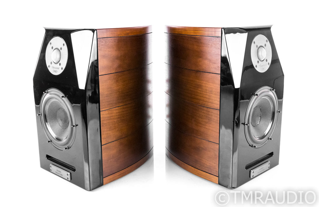 Usher Dancer Mini-X Diamond Bookshelf Speakers; Walnut Pair; Diamond DMD