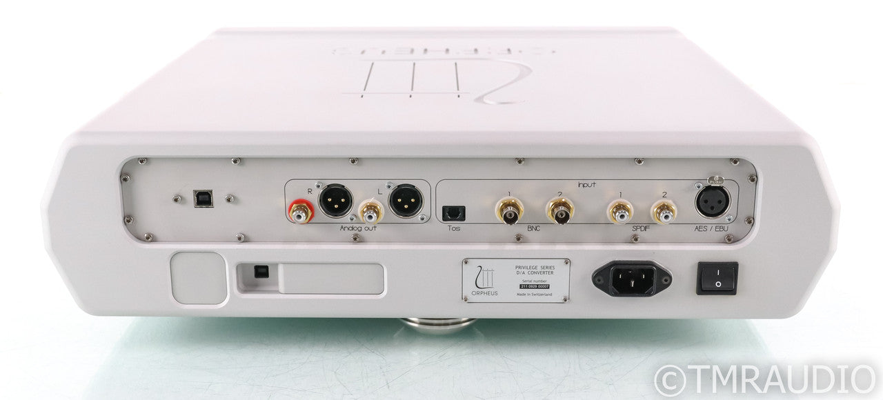 Orpheus Privilege DAC; USB; D/A Converter; Silver; USB; D/A Converter; Silver