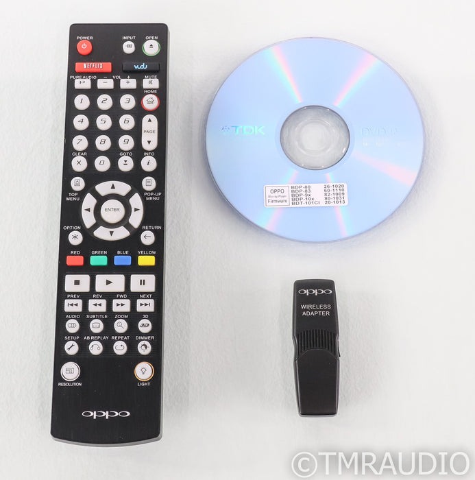 Oppo BDP-105 Universal Blu-Ray Player; BDP105; DAC; USB; Remote; BDP105; DAC; USB; Remote