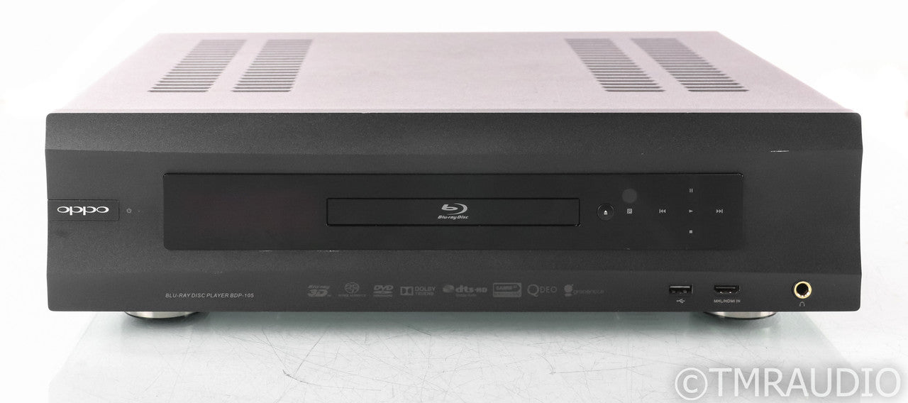 Oppo BDP-105 Universal Blu-Ray Player; BDP105; DAC; USB; Remote; BDP105; DAC; USB; Remote