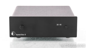 Pro-Ject Speed Box S Turntable Speed Regulator; Black; Black