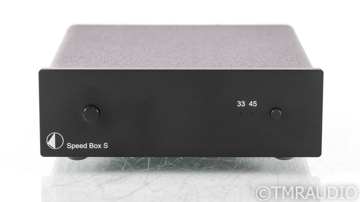 Pro-Ject Speed Box S Turntable Speed Regulator; Black; Black