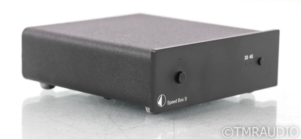 Pro-Ject Speed Box S Turntable Speed Regulator; Black; Black