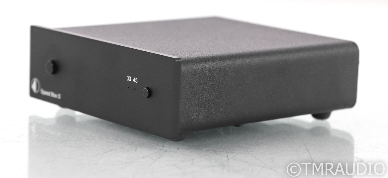 Pro-Ject Speed Box S Turntable Speed Regulator; Black