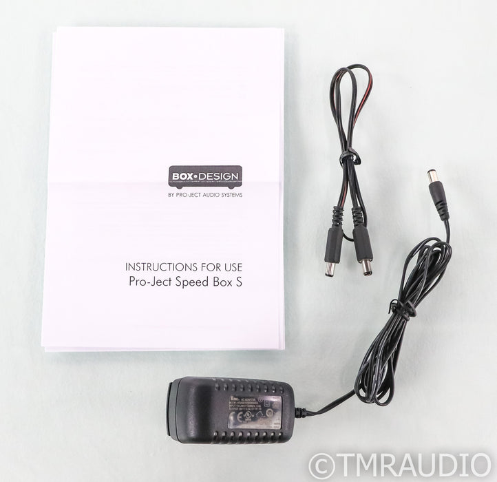 Pro-Ject Speed Box S Turntable Speed Regulator; Black