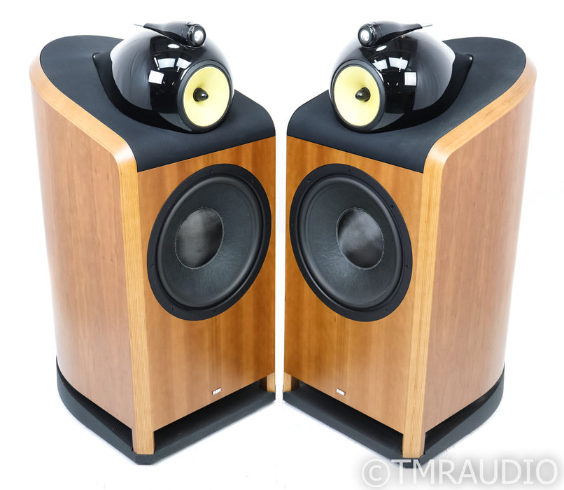 B&W Nautilus 801 Floorstanding Speakers; Cherry Pair; Cherry Pair