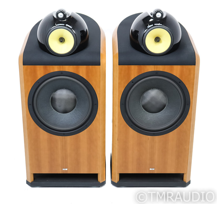 B&W Nautilus 801 Floorstanding Speakers; Cherry Pair; Cherry Pair