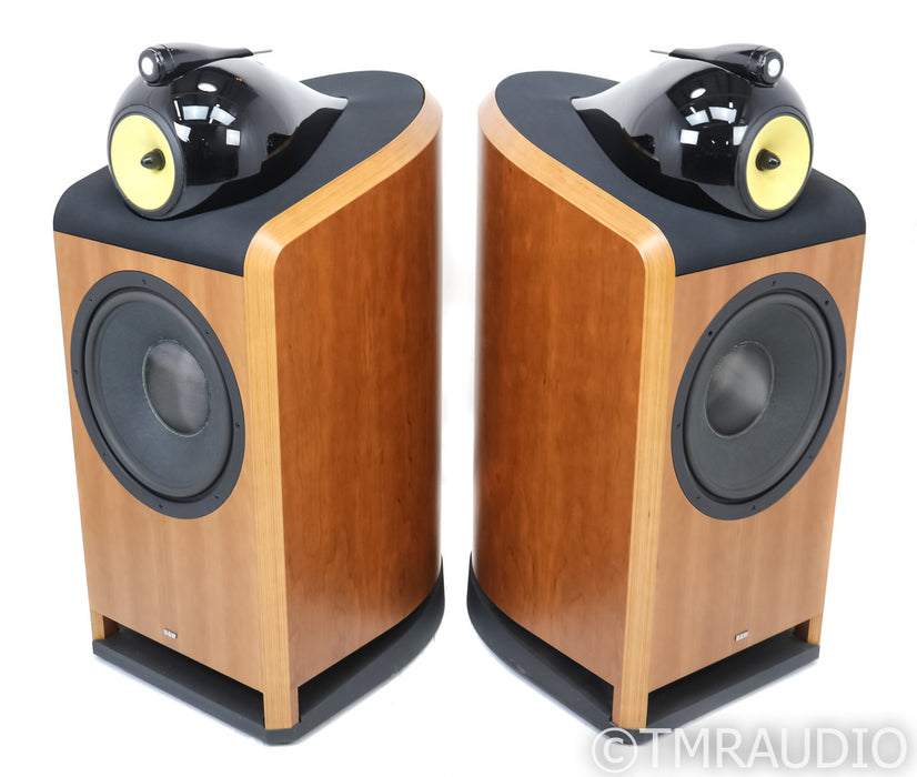 B&W Nautilus 801 Floorstanding Speakers; Cherry Pair; Cherry Pair