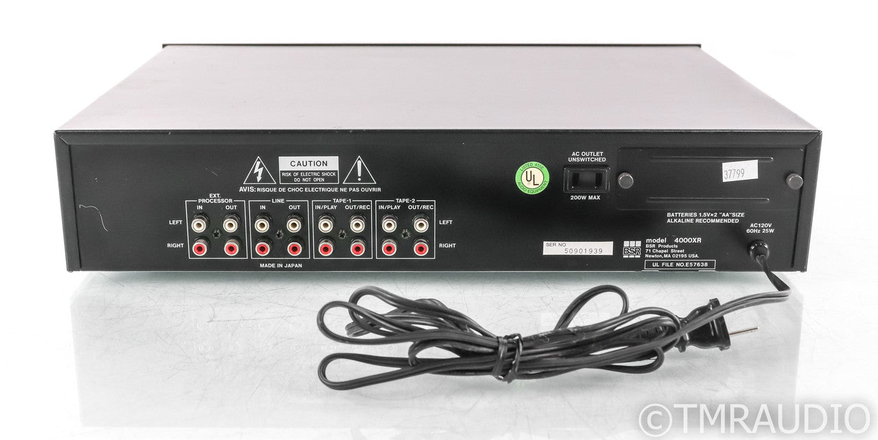 BSR 4000XR Computer Memory Frequency Equalizer; Analyzer; 4000-XR; Remote; Analyzer; 4000-XR; Remote