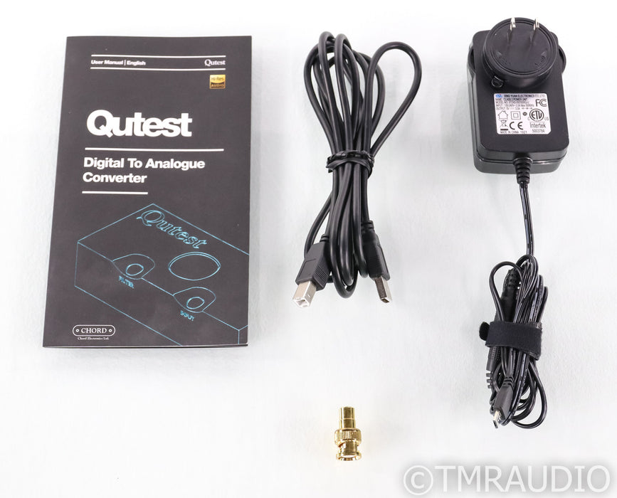 Chord Electronics Qutest DAC; D/A Converter; Black; D/A Converter; Black