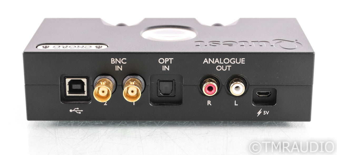 Chord Electronics Qutest DAC; D/A Converter; Black; D/A Converter; Black