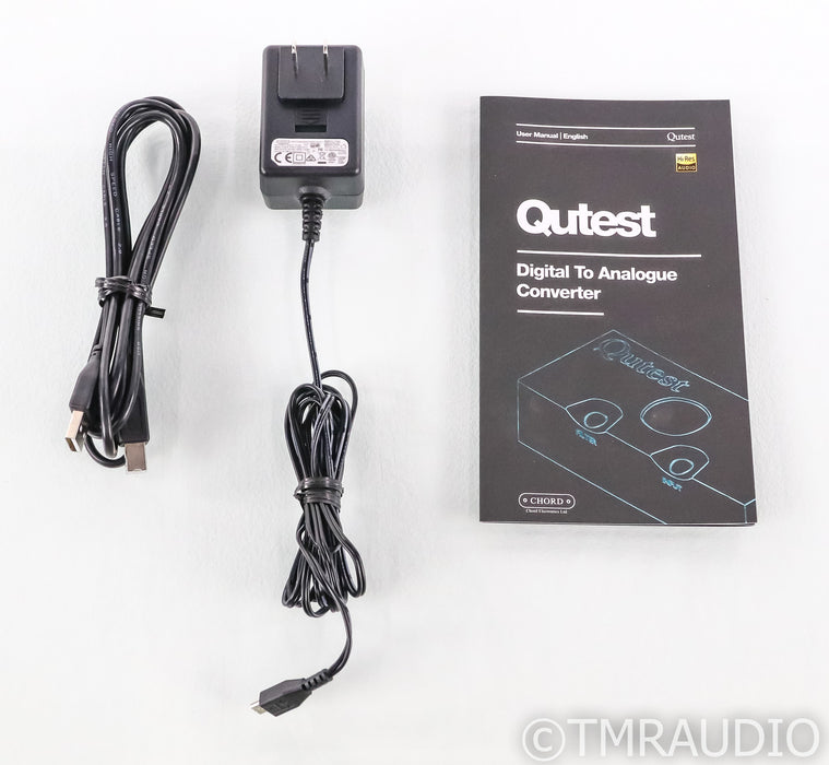 Chord Electronics Qutest DAC; D/A Converter; Black; D/A Converter; Black