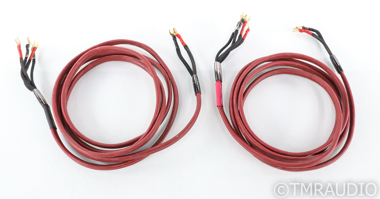 AudioQuest Bedrock Speaker Cables; 12ft Pair; 12ft Pair