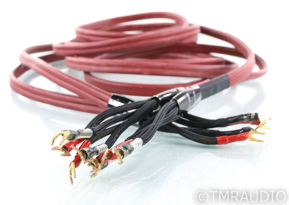 AudioQuest Bedrock Speaker Cables; 12ft Pair; 12ft Pair