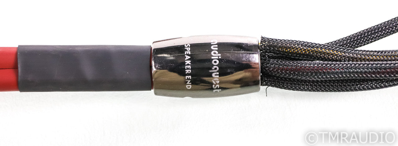 AudioQuest Bedrock Speaker Cables; 12ft Pair; 12ft Pair