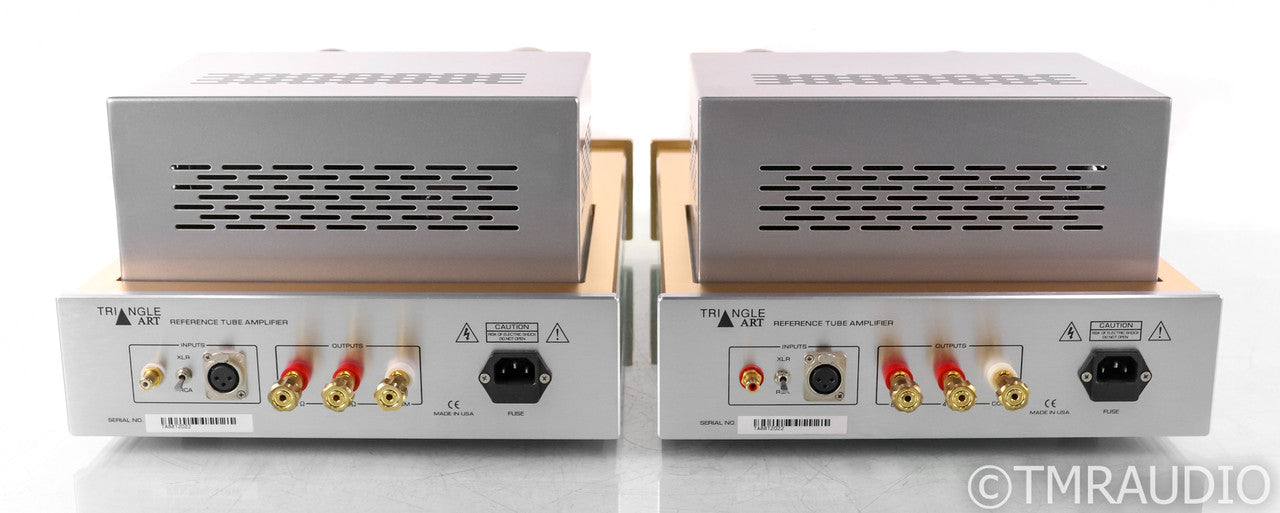 Triangle Arts Reference Tube Mono Amplifiers; Pair; Pair