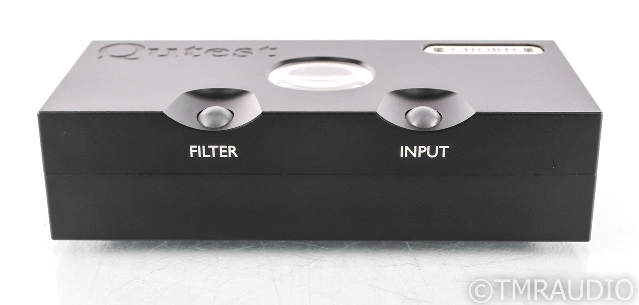 Chord Electronics Qutest DAC; D/A Converter; Black; D/A Converter; Black