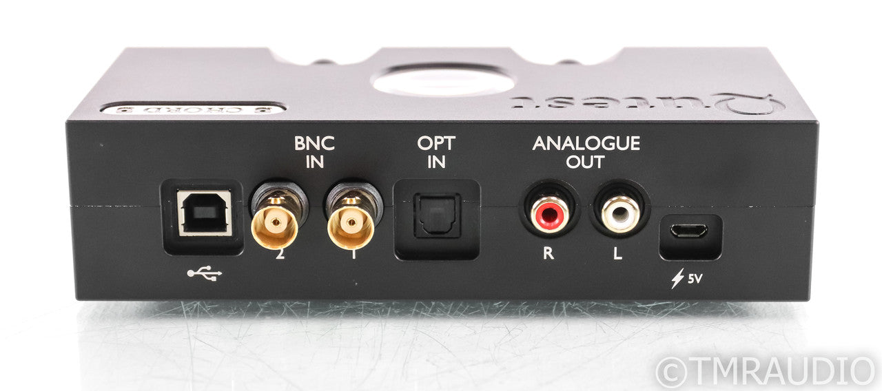Chord Electronics Qutest DAC; D/A Converter; Black; D/A Converter; Black