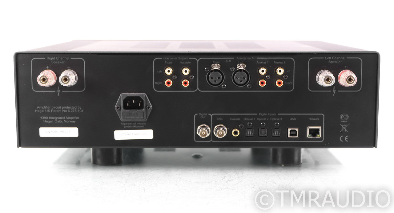 Hegel H390 Stereo Integrated Amplifier; H-390; Remote; H-390; Remote