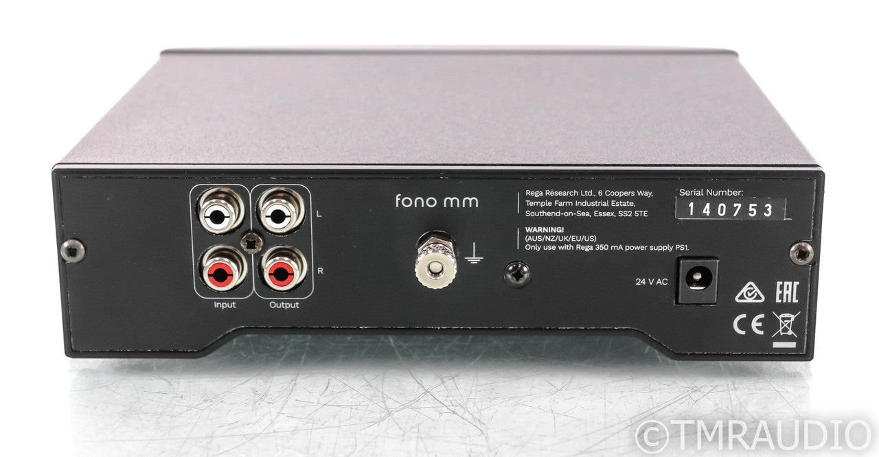 Rega Fono MM Phono Preamplifier; Black; Black