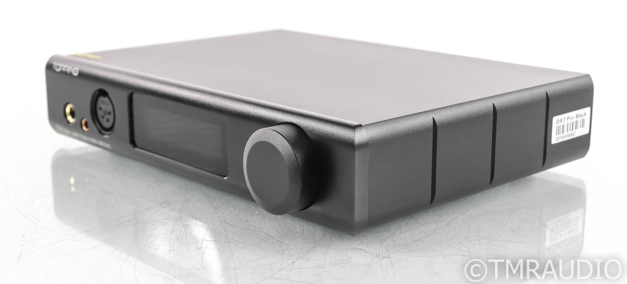 Topping DX7 Pro DSD DAC / Headphone Amplifier; DX-7: D/A Converter; Black; Remote; DX-7: D/A Converter; Black; Remote