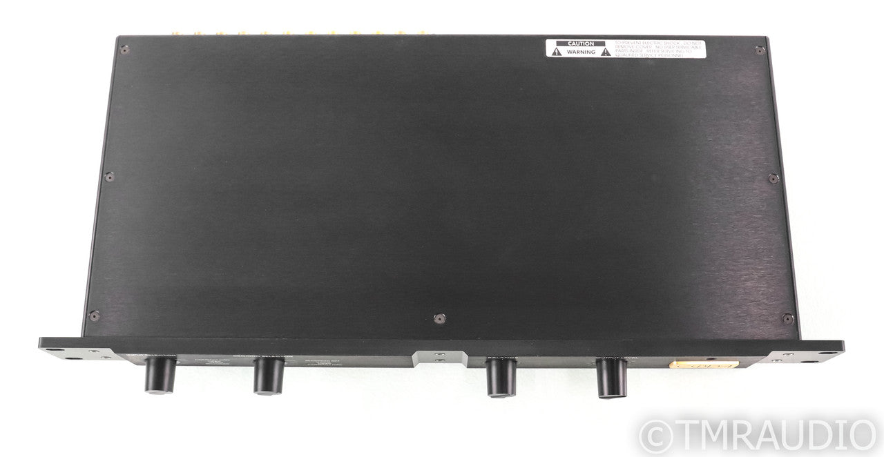 Coda FET 02 Vintage Stereo Preamplifier; Black; 19" Faceplate; Black; 19" Faceplate