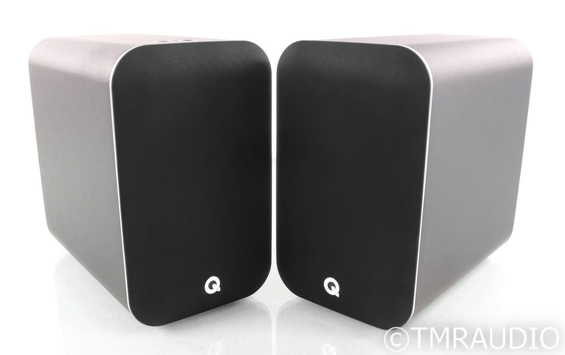 Q Acoustics M20 HD Powered Bookshelf Speakers; Bluetooth; WiFi; Black Pair; Bluetooth; WiFi; Black Pair