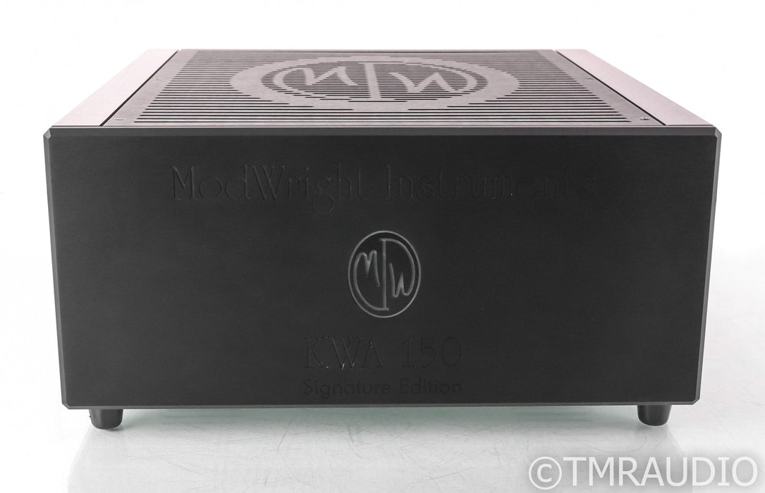 ModWright KWA 150 SE Stereo Power Amplifier; Black; KWA150SE; Signature Edition; Black; KWA150SE; Signature Edition