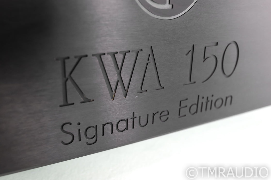 ModWright KWA 150 SE Stereo Power Amplifier; Black; KWA150SE; Signature Edition; Black; KWA150SE; Signature Edition