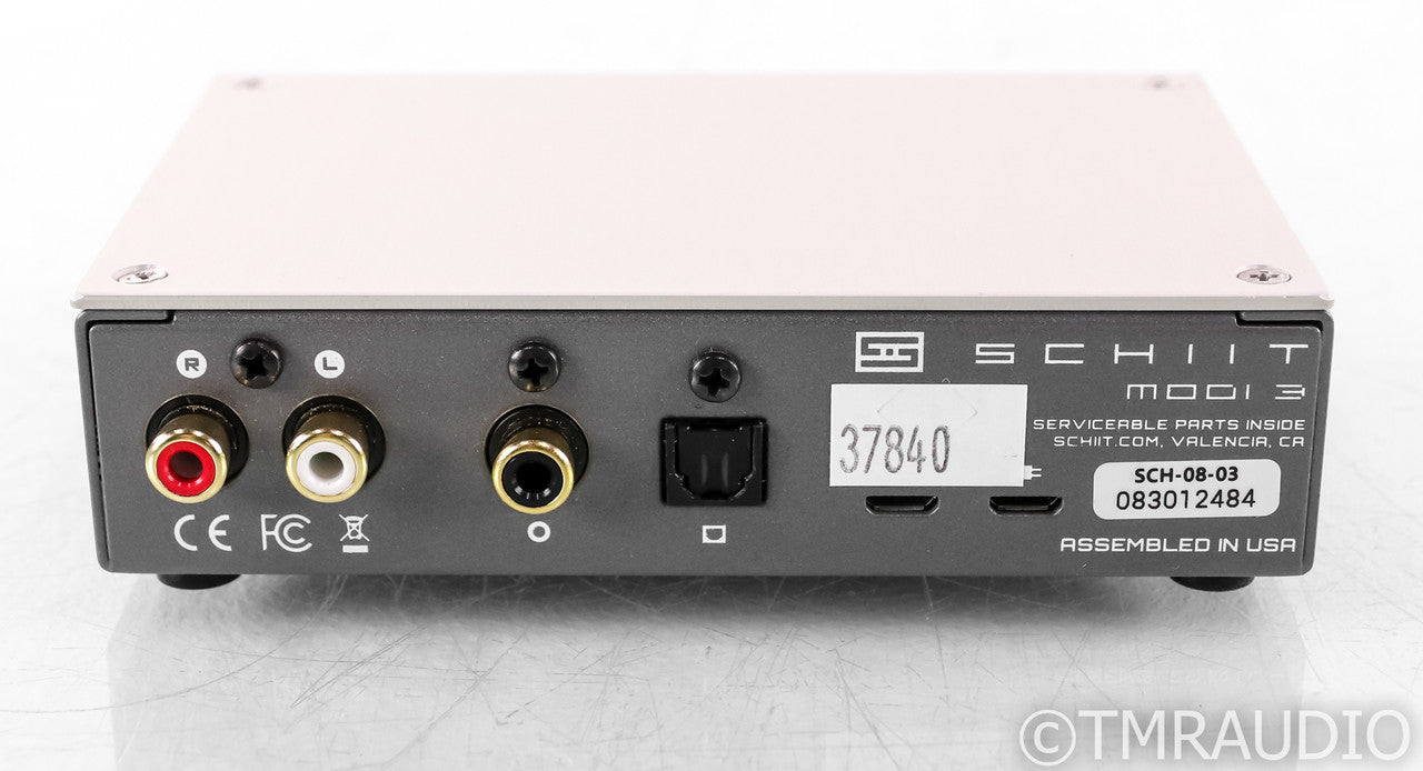Schiit Modi 3 DAC; D/A Converter; Silver; Micro USB; D/A Converter; Silver; Micro USB