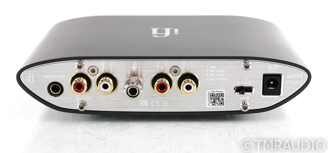 iFi Zen Phono MM / MC Phono Preamplifier; Dark Gray; Dark Gray