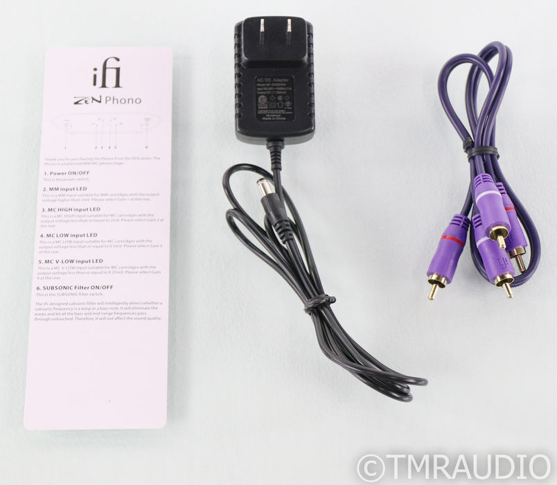 iFi Zen Phono MM / MC Phono Preamplifier; Dark Gray; Dark Gray