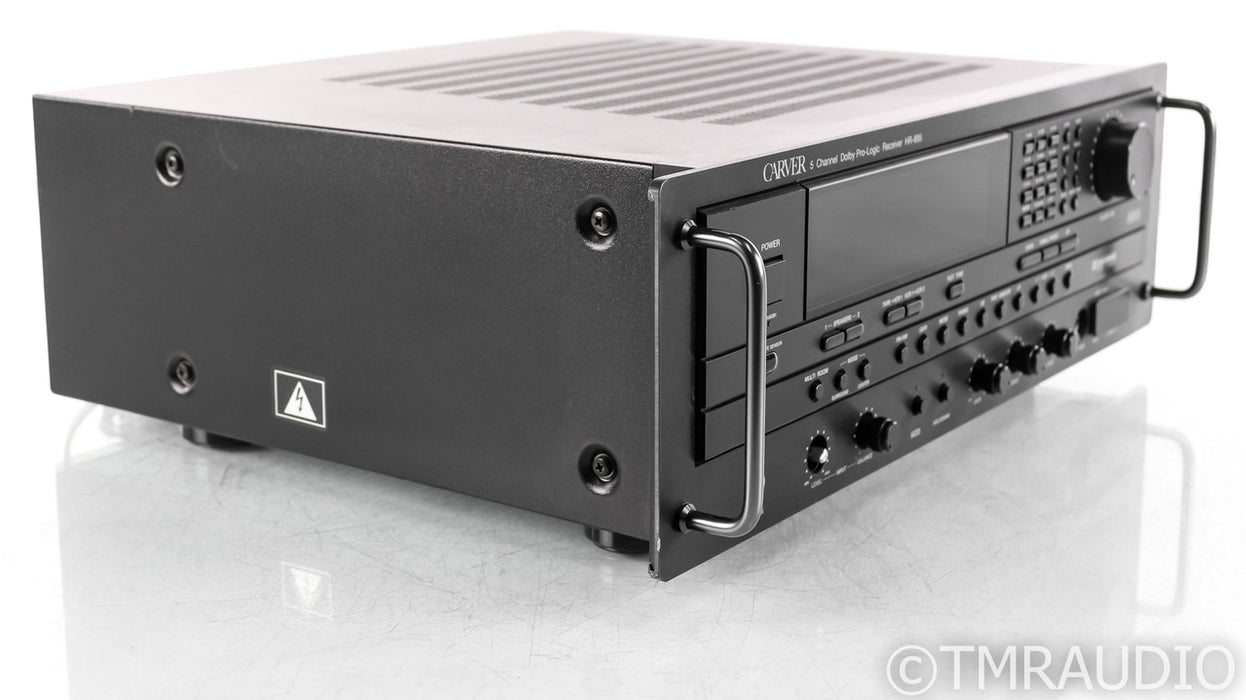 Carver HR-895 5.1 Channel Home Theater Receiver; AS-IS (No Speaker Output); AS-IS (No Speaker Output)