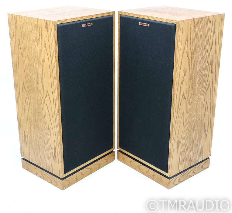 Klipsch Chorus II Floorstanding Speakers; Mk II; Oak Pair; Mk II