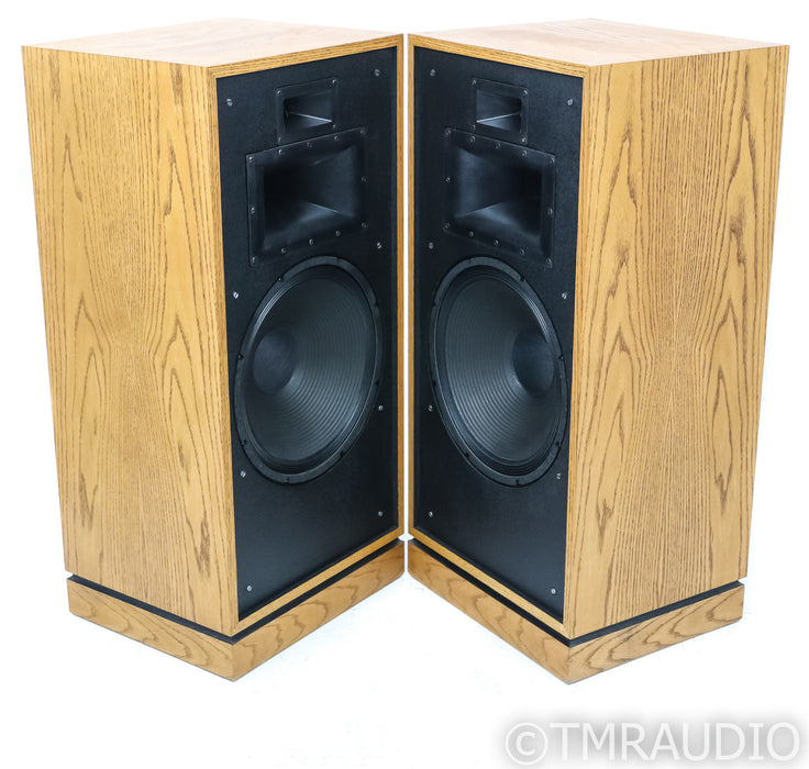 Klipsch Chorus II Floorstanding Speakers; Mk II; Oak Pair; Mk II; Oak Pair