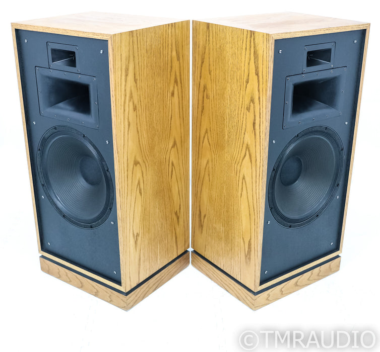 Klipsch Chorus II Floorstanding Speakers; Mk II; Oak Pair; Mk II; Oak Pair