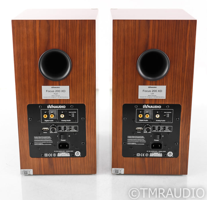 Dynaudio Focus 200 XD Bookshelf Speakers; Satin Walnut Pair; Satin Walnut Pair