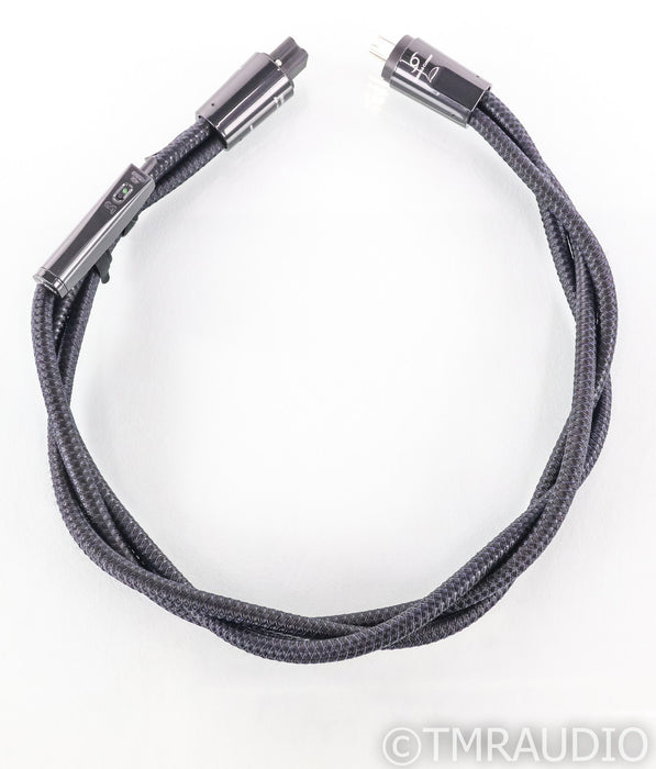AudioQuest Hurricane High Current Power Cable; 1m AC Cord; C19; 72v DBS; 1m AC Cord; C19; 72v DBS