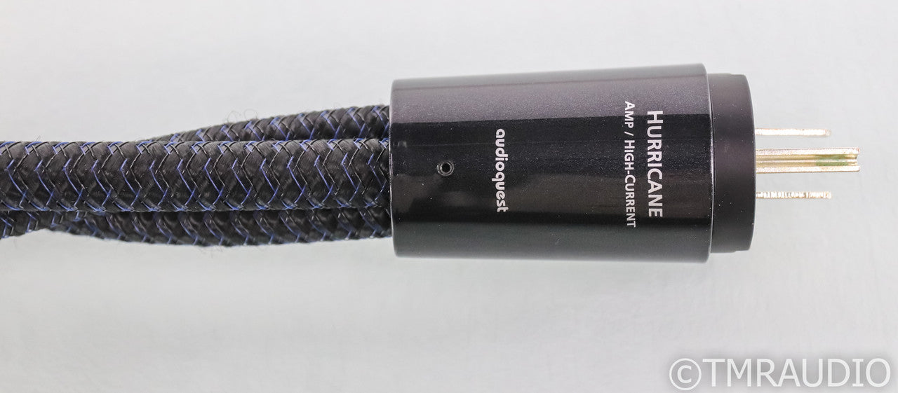 AudioQuest Hurricane High Current Power Cable; 1m AC Cord; C19; 72v DBS; 1m AC Cord; C19; 72v DBS