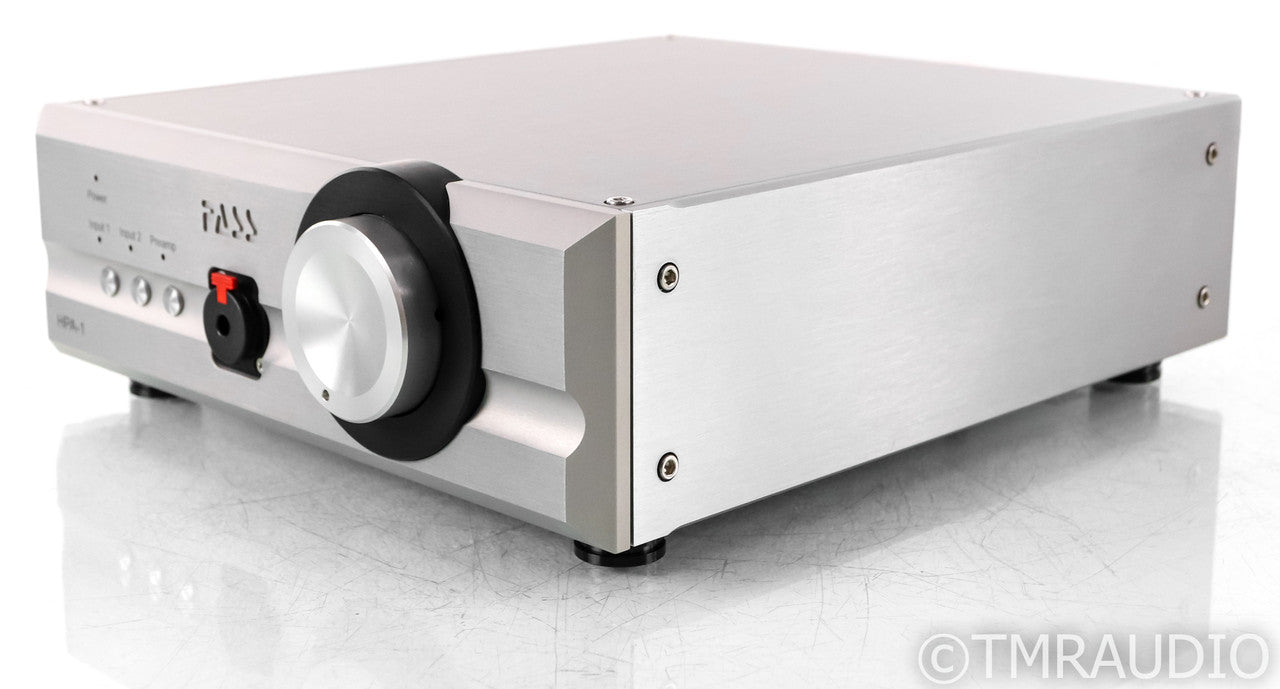 Pass Labs HPA-1 Headphone Amplifier; Silver; HPA1; Silver; HPA1