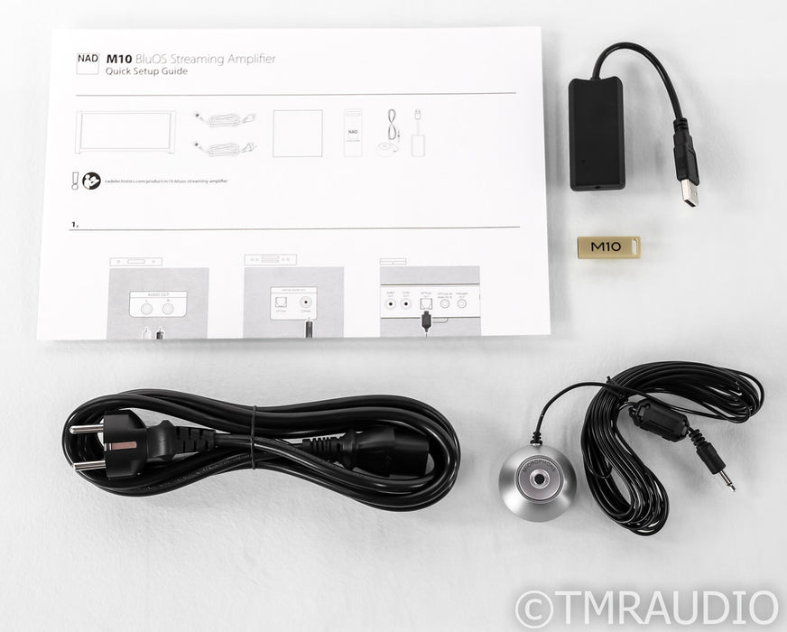 NAD M10 BluOS Streaming Integrated Amplifier; M-10 (Closeout / Open Box); M-10 (Closeout / Open Box)