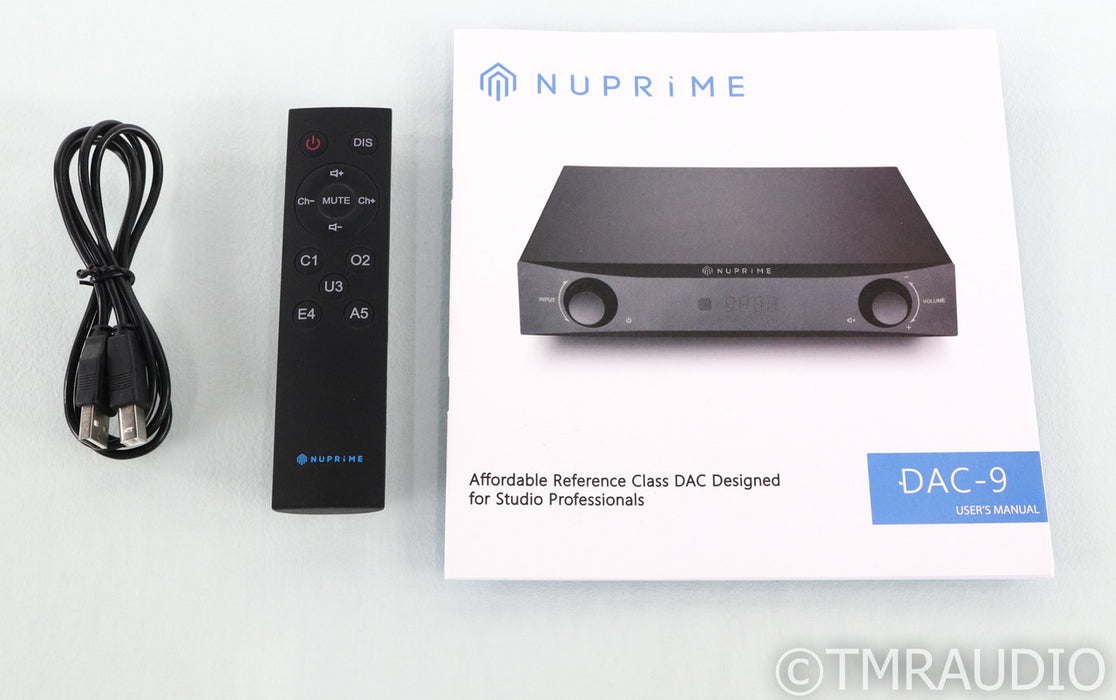 NuPrime DAC-9 D/A Converter; DAC9; Black; DAC9; Black
