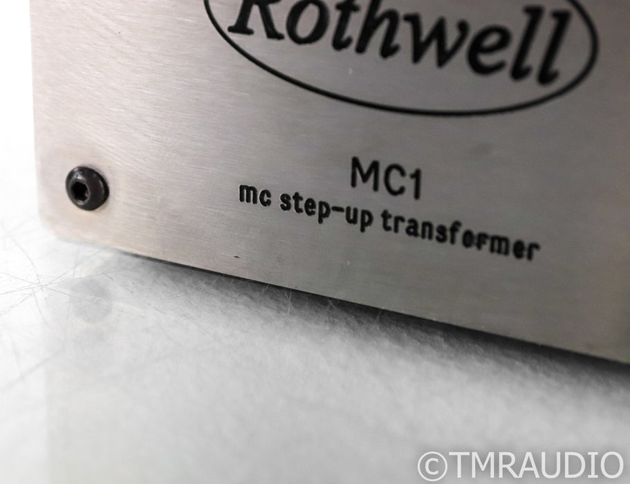 Rothwell MC1 Moving Coil Step-Up Transformer; Pre-Preamplifier; MC-1